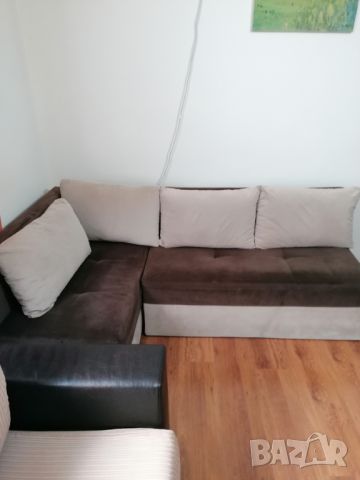 Ъглов разтегателен диван, снимка 2 - Дивани и мека мебел - 45887011