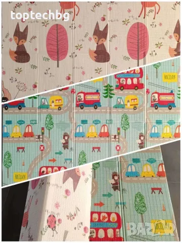 Сгъваемо килимче за игра 180x200, снимка 7 - Други - 42822330