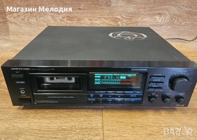 Касетен дек Onkyo Integra TA-2760 – Триглав аудиофилски шедьовър от „Златната ера“ на касетните деко, снимка 3 - Декове - 53994495