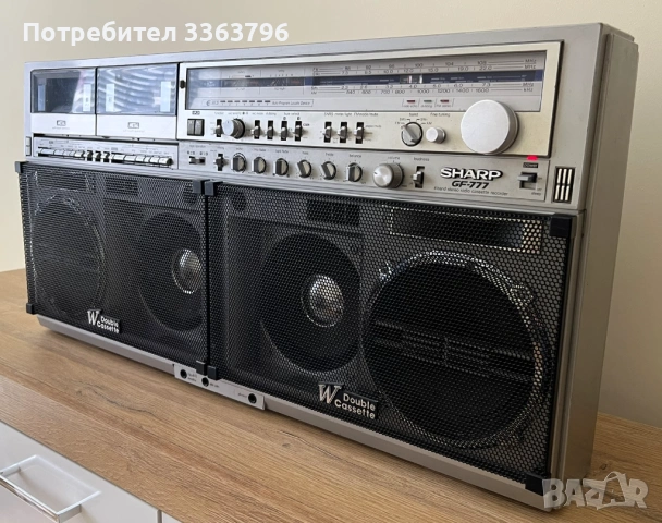 Sharp GF 777, снимка 4 - Радиокасетофони, транзистори - 54042544