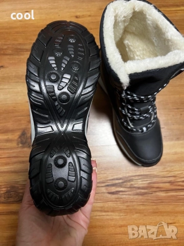 Дамски зимни боти – размер 37, нови и топли, снимка 3 - Дамски боти - 51974774