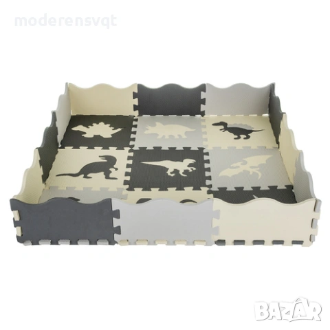 Пъзел от мека пяна 30.5x30.5см 35 части, снимка 4 - Игри и пъзели - 53179285