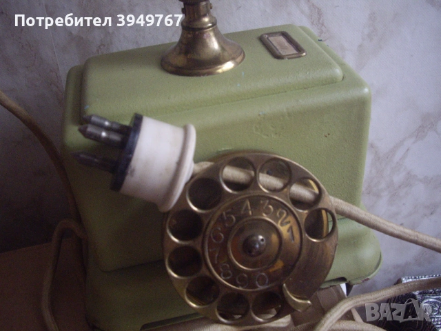 Много стар метален телефон., снимка 4 - Антикварни и старинни предмети - 53951558