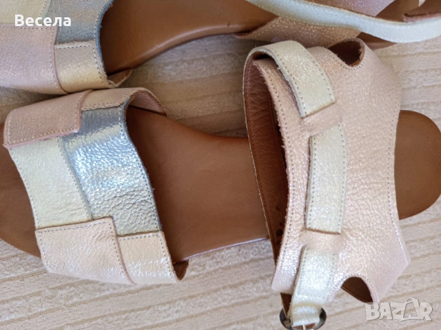 САБО - Ектравагантни чехли естествена кожа 40 номер с подаръци, снимка 11 - Чехли - 53644322