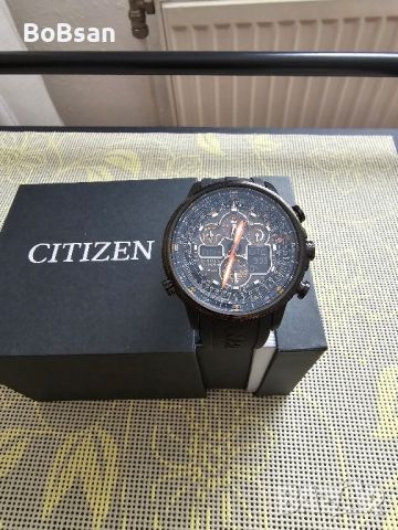 Citizen Promaster Navihawk A-T JY8035-04E Pilot Eco-Drive, снимка 1 - Мъжки - 46657984