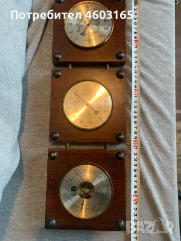 барометър термометър влагомер 