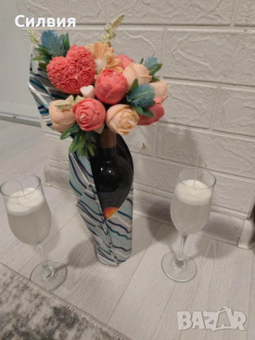 Восъчни букети , снимка 5 - Декорация за дома - 53353999
