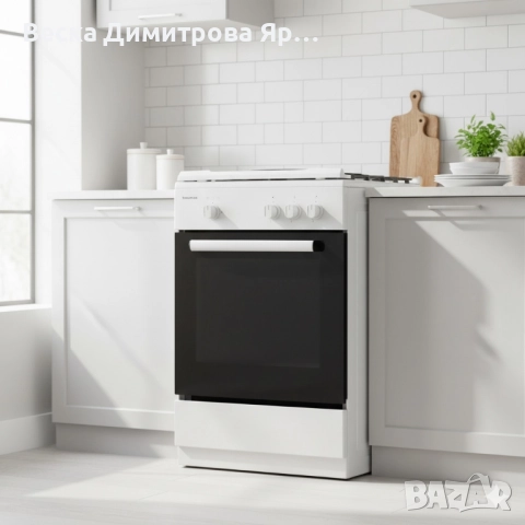 Газова печка Taurus CIG3FWHMG – 3 горелки, газова фурна 43 л, 9850 W, с дефект