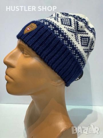 Зимна шапка DALE OF NORWAY  100% вълна, снимка 4 - Шапки - 53539731