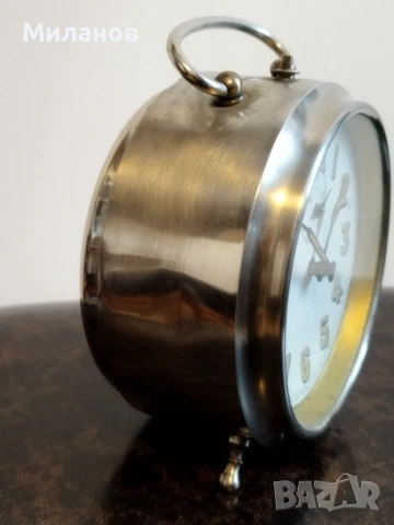 Стар френски будилник, настолен часовник, снимка 8 - Антикварни и старинни предмети - 53254177