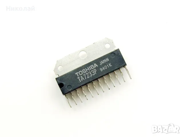 TA7233P интегрална схема 2х4,5W, Toshiba, снимка 2 - Друга електроника - 47368663