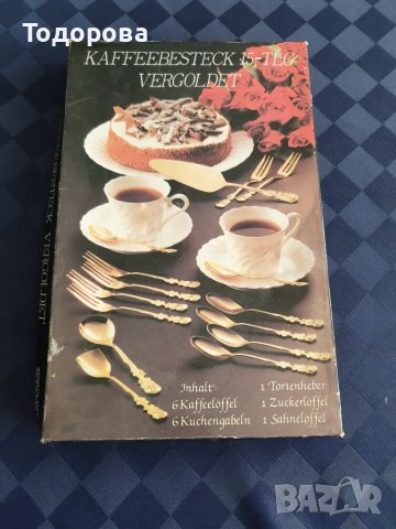 Комплект десертни прибори , снимка 3 - Прибори за хранене, готвене и сервиране - 50130883
