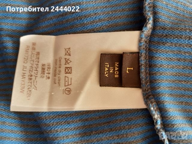 Louis Vuitton оригинална мъжка блуза с къс ръкав , снимка 4 - Спортни дрехи, екипи - 45581867
