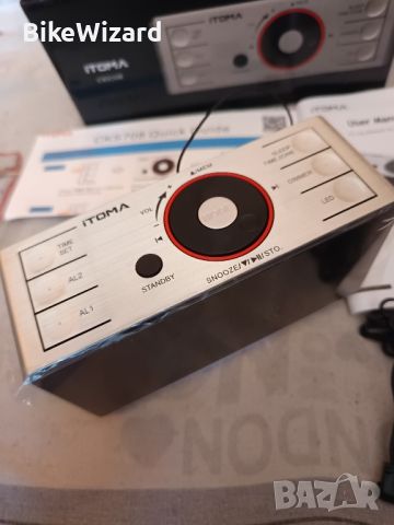 iTOMA CKS708 Радио будилник с Bluetooth високоговорител, FM радио НОВО, снимка 8 - Други - 46305346