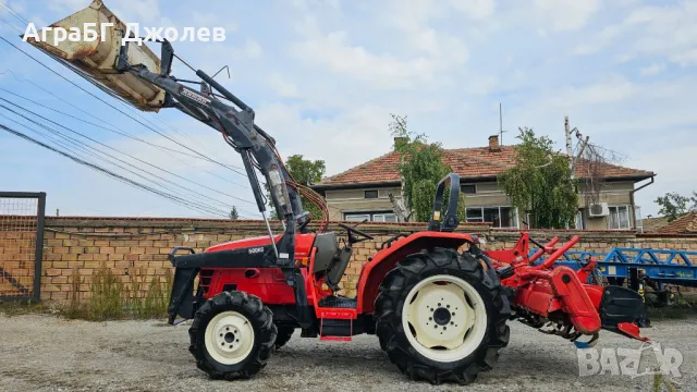 Японски трактор Yanmar AF30 с челен товарач и фреза, 4x4, 30 кс., АграБГ Джолев, снимка 2 - Селскостопанска техника - 47339215