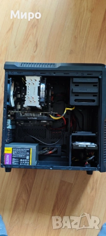 Компютър B460, I5-10600, RX 560, SSD, снимка 3 - За дома - 54269362