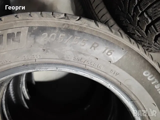 2бр. летни гуми 205/55/16 Michelin, снимка 4 - Гуми и джанти - 48733974