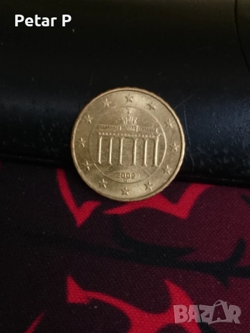 Монета 10 eurocent Germany 2002 G много рядка, снимка 2 - Нумизматика и бонистика - 53683738