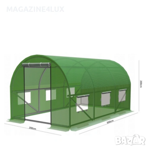 Компактна оранжерия - професионална защита и идеални условия за вашите култури 