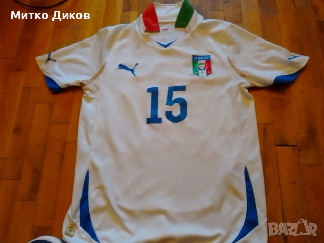 Италия маркова тениска Пума #15 Маркизио размер ХС 13-15 г