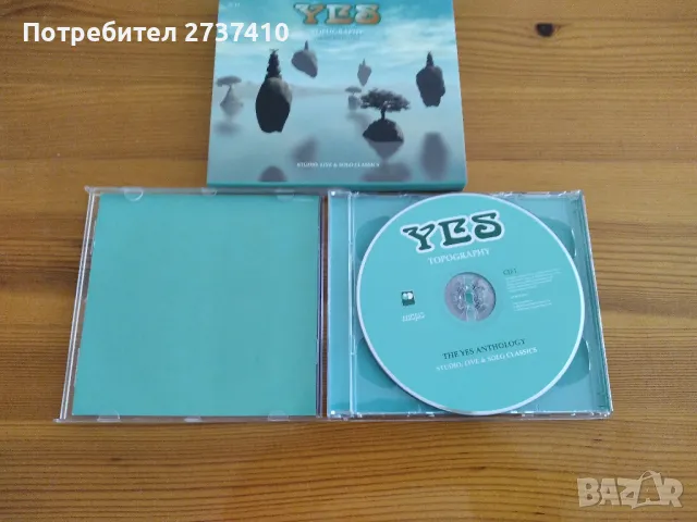 YES - TOPOGRAPHY THE YES ANTOLOGY 2cd 20лв оригинални дискове  , снимка 3 - CD дискове - 47421835