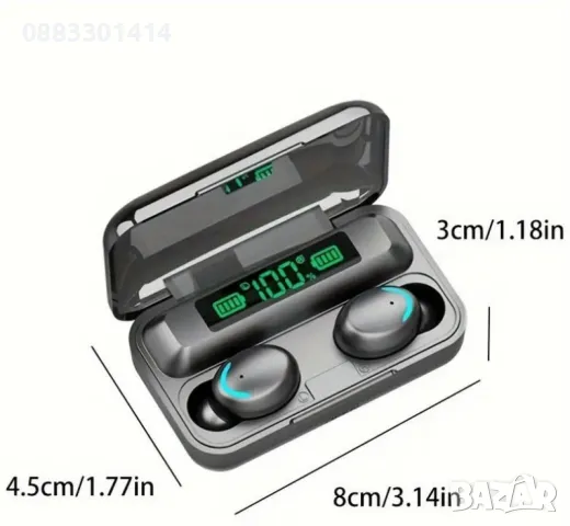 Безжични слушалки с Powerbank , снимка 5 - Безжични слушалки - 47184441