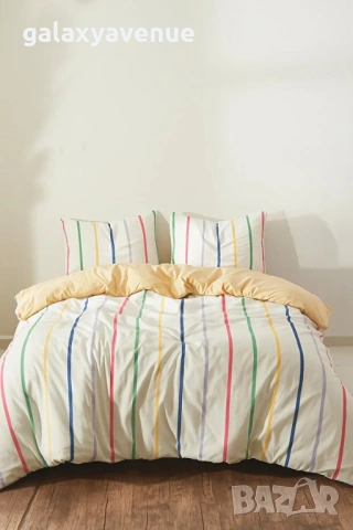 Ricco Lifes Комплект завивка за двоен юрган "Жълта лятна бомба, снимка 4 - Спално бельо - 53982748