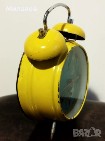 Стар анимиран будилник, настолен часовник, снимка 7 - Антикварни и старинни предмети - 53943060