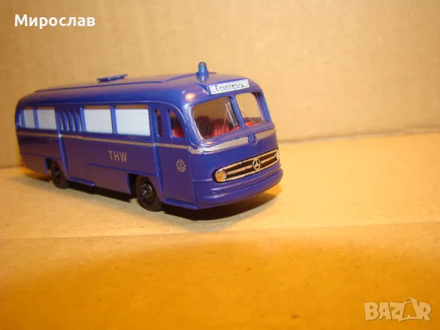 PRALINE H0 1/87 MERCEDES АВТОБУС МОДЕЛ КОЛИЧКА ИГРАЧКА, снимка 3 - Колекции - 48778750