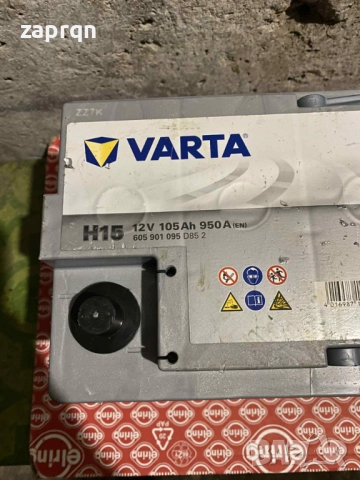 Нов акумулатор Варта/Varta Silver AGM/АГМ 105 амп/ч 950 А с гаранция, снимка 5 - Аксесоари и консумативи - 51727242