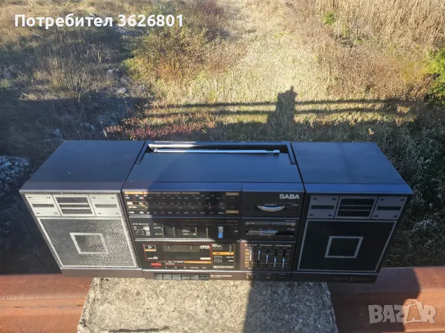 Продавам Ретро Касетофон (SABA RCR 650)  , снимка 2 - Радиокасетофони, транзистори - 48012201