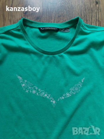 salewa T-Shirts Dry'Ton - страхотна дамска тениска КАТО НОВА Л , снимка 2 - Тениски - 54283163