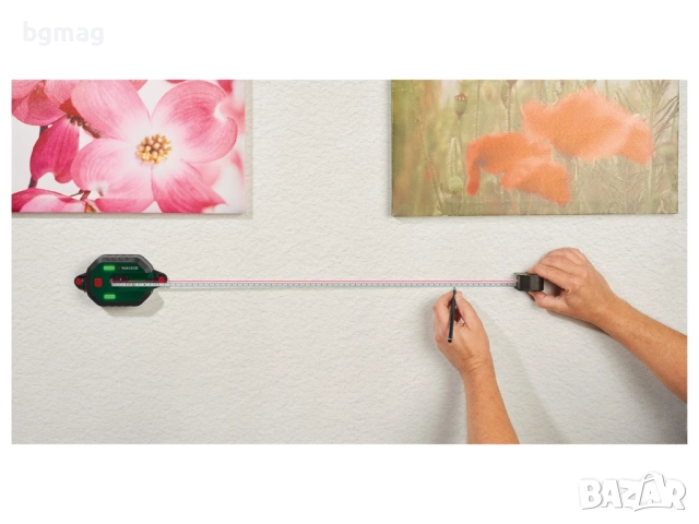 PARKSIDE PLLM 10 A1 лазерен нивелир с ролетка за прецизно подравняване, снимка 6 - Измервателни инструменти - 52151884