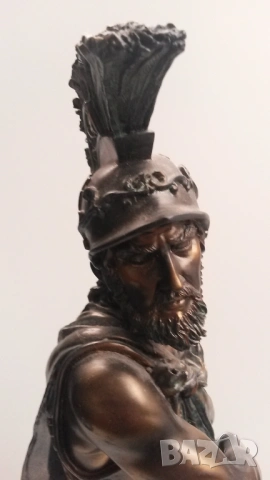 Висока фигура на рицар с отчупен меч, 44 сантиметра, снимка 12 - Декорация за дома - 53529560