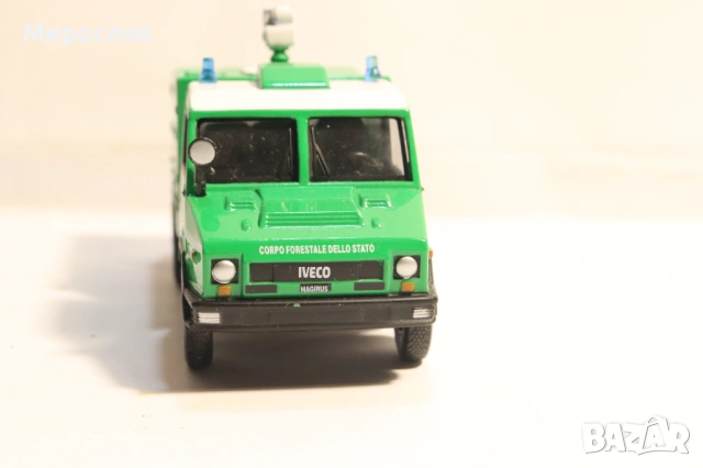 1/50 DEL PRADO IVECO КАМИОН ПОЖАРНА КОЛИЧКА МОДЕЛ, снимка 4 - Колекции - 53694974