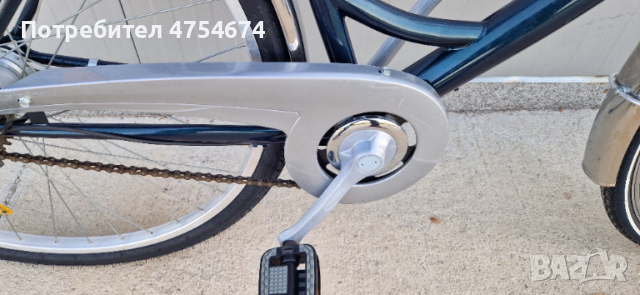 Дамски велосипедCITY STAR колело с кошница 28", снимка 3 - Велосипеди - 53779528