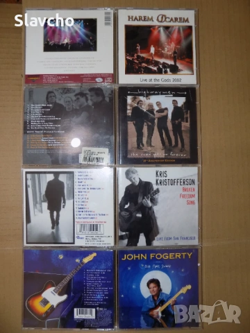 Дискове на-Harem Scarem/The Highwaymen-The Road Goes On Forever/Kris Kristofferson/ John Fogerty , снимка 8 - CD дискове - 39943556