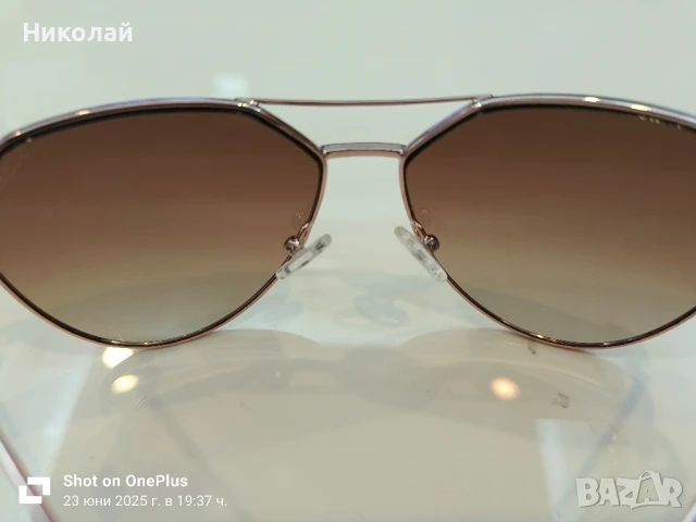 Guess Aviator дамски слънчеви очила , снимка 6 - Слънчеви и диоптрични очила - 50773885