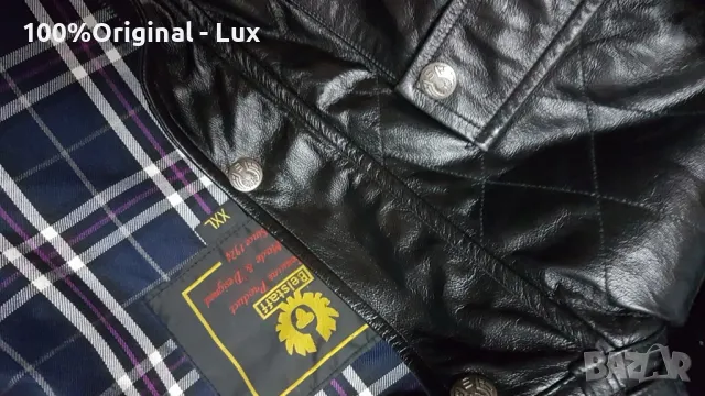 Belstaff-Уникално.Ест.кожено палто на супер скъпа марка.ОРГИНАЛ.НОВО-2ХЛ, снимка 17 - Якета - 47870301