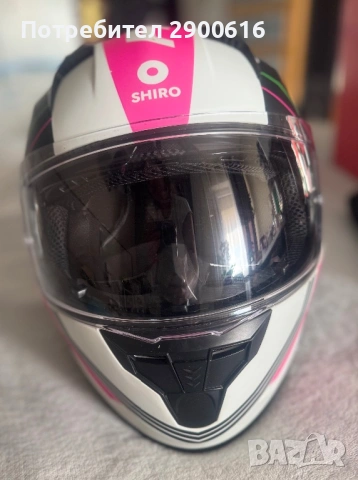 Дамска каска за мотор Shiro, снимка 4 - Аксесоари и консумативи - 53787191