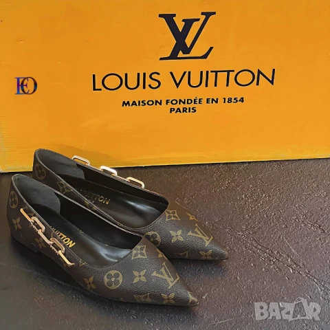 обувки на ток louis vuitton