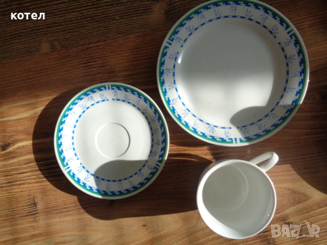 Продавам Комплект за кафе / чай  от 3 части от "Wellco Design", снимка 4 - Сервизи - 53164037