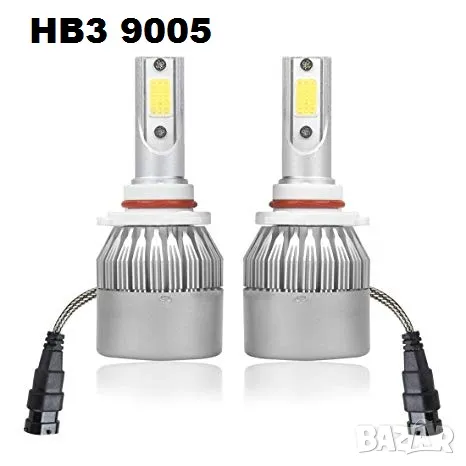 С6 Диодни LED крушки за фарове халогени H1 H3 H4 H7 H8 H11 HB3 HB4, снимка 14 - Аксесоари и консумативи - 49200729