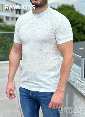 Мъжки тениски от пресован памук, снимка 16 - Тениски - 53711310