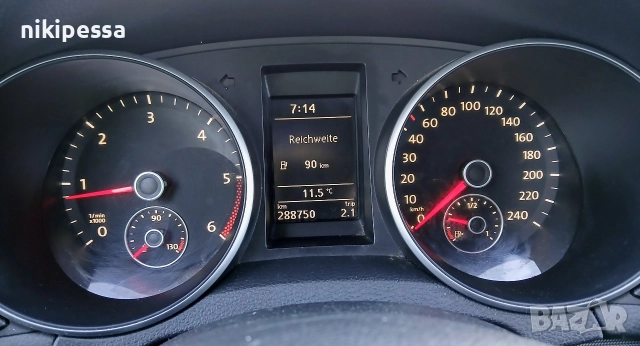 продавам vw golf 1.6TDI-105к.с, снимка 11 - Автомобили и джипове - 52876125