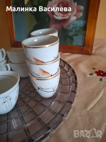 малки порцеланови чашки , снимка 3 - Чаши - 51987359