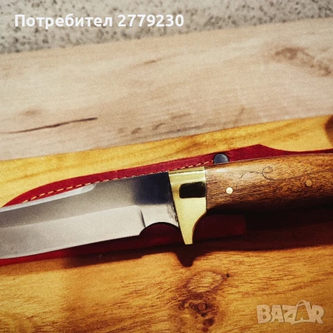 Нож ръчна изработка на Майстор П.Неделев Нов, снимка 6 - Ножове - 50885874