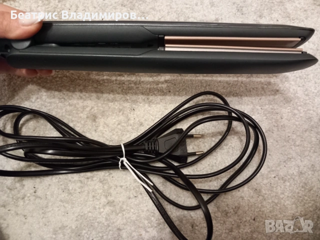Преса за коса Remington S8598 Keratin Protect Intelligent с термочантичка- в добро състояние , снимка 2 - Преси за коса - 53787515