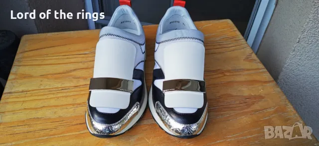 Оригинални маркови дамски сникърси SERGIO ROSSI - 34/35 номер, снимка 7 - Маратонки - 49872794