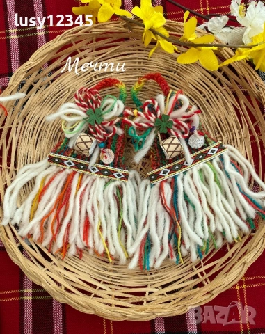 Ръчно изработени торбички-мартенички!, снимка 3 - Декорация за дома - 53161732